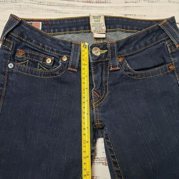 True Religion Lizzy crop Jeans crop Capri size 27 - Picture 12 of 12